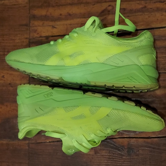 ASICS GEL-KAYANO TRAINER EVO Lime Size 9MENS - Picture 6 of 7